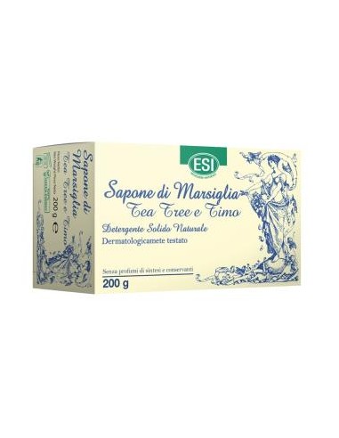 JABON DE MARSELLA arbol del te-tomillo 200gr. TREPATDIET-ESI