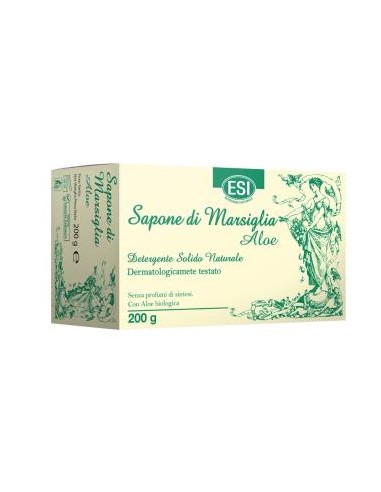 JABON DE MARSELLA aloe vera pastilla 200gr. TREPATDIET-ESI