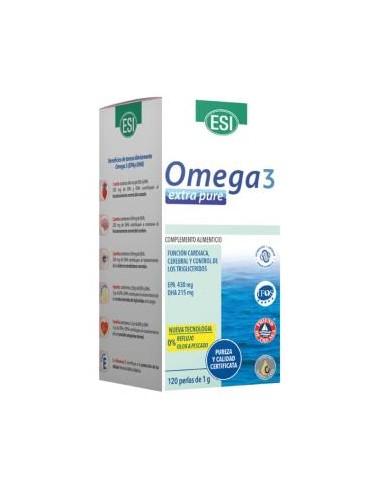 OMEGA 3 EXTRA 120perlas TREPATDIET-ESI