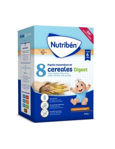 NUTRIBEN 8 CEREALES DIGEST 600gr.