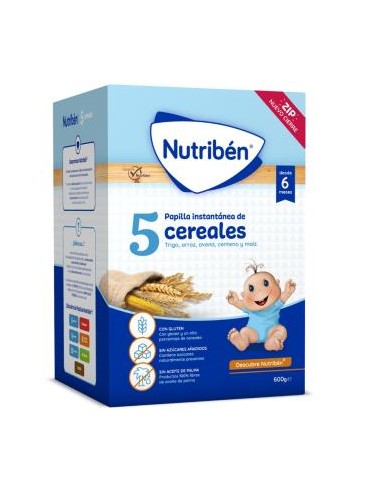 NUTRIBEN 5 CEREALES 600gr.