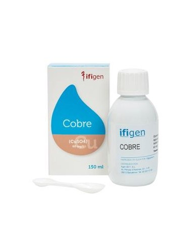 COBRE (Cu) oligoelementos 150ml. IFIGEN