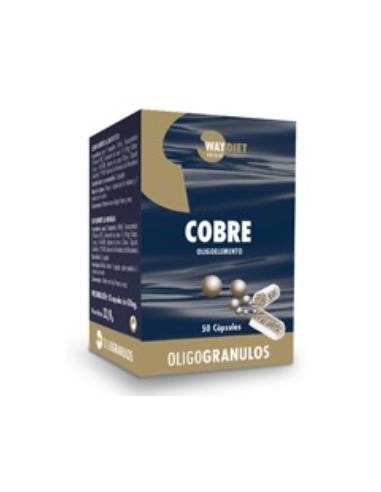 COBRE oligogranulos 50caps. WAYDIET NATURAL PRODUCTS