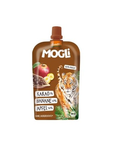 SMOOTHIE manzana platano cacao 6udsx120gr. DEMET MOGLI