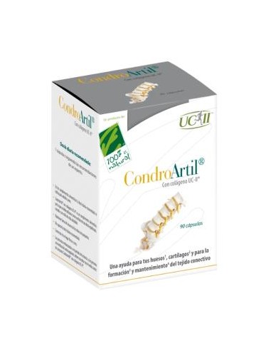 CONDROARTIL con colageno UC-II 90cap. CIEN POR CIEN NATURAL