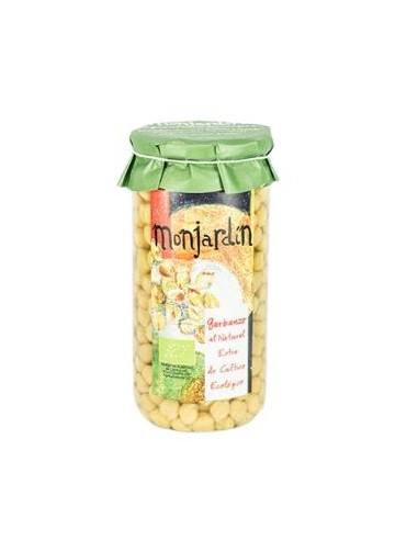 GARBANZOS al natural extra 700gr. ECO MONJARDIN