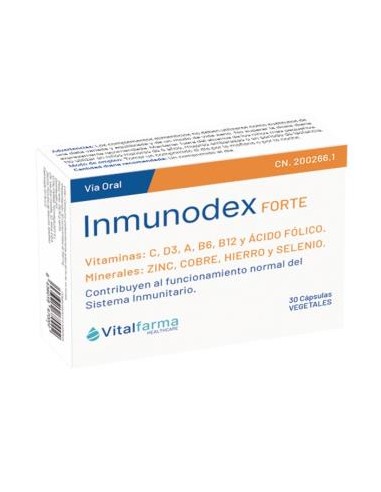 INMUNODEX FORTE 30cap. VITALFARMA