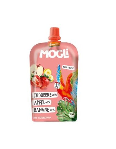 SMOOTHIE MANZANA PLATANO FRESA6udsx120gr. MOGLI