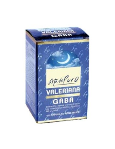 VALERIANA con GABA 40cap. ESTADO PURO TONGIL