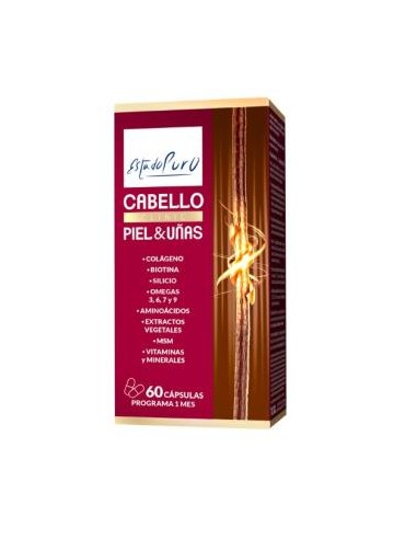 CABELLO PIEL Y UÑAS 60cap. TONGIL