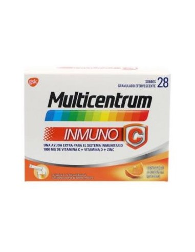 MULTICENTRUM INMUNO-C 28sbrs. eferv.