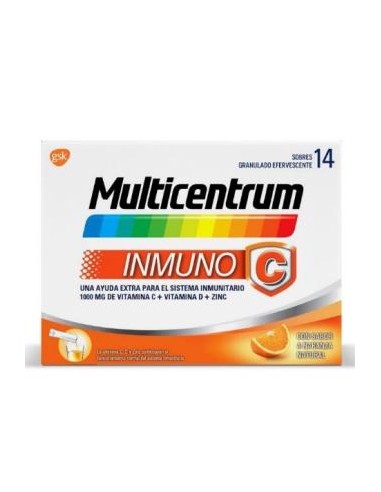 MULTICENTRUM INMUNO-C 14sbrs. eferv.