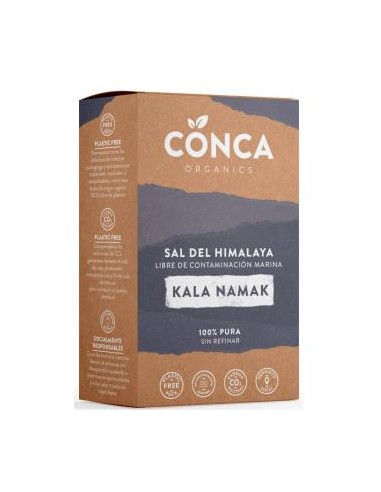 SAL DEL HIMALAYA KALA NAMAK negra 250gr. CONCA ORGANICS