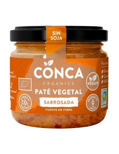 PATE SABROSADA vegetal 110gr. ECO VEGAN CONCA ORGANICS