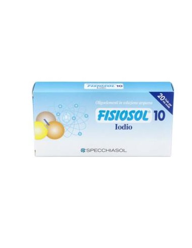 FISIOSOL 10 Yodo 20amp.** SPECCHIASOL