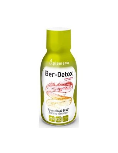 BER-DETOX sabor fresa 250ml. PLAMECA