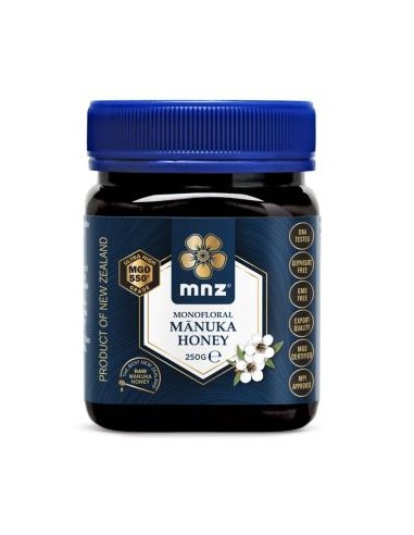 MIEL DE MANUKA RAW MGO 550+ monofloral 250gr. MANUKA NEW ZELAND