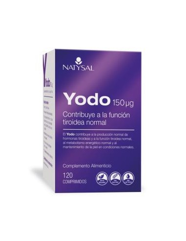 YODO 150mg 120comp. SG VEGAN NATYSAL