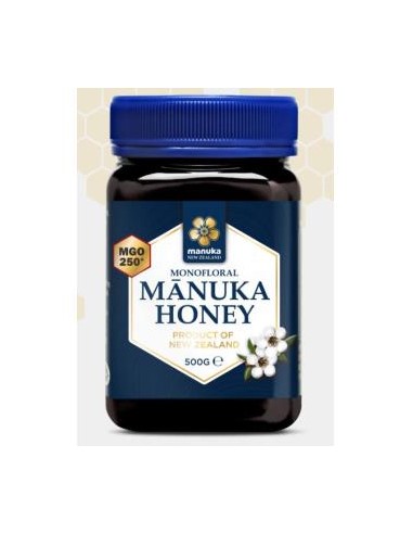 MIEL DE MANUKA RAW MGO 250+ monofloral 500gr. MANUKA NEW ZELAND