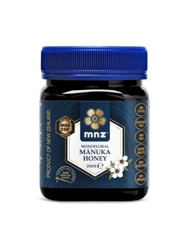 MIEL DE MANUKA RAW MGO 250+ monofloral 250gr. MANUKA NEW ZELAND