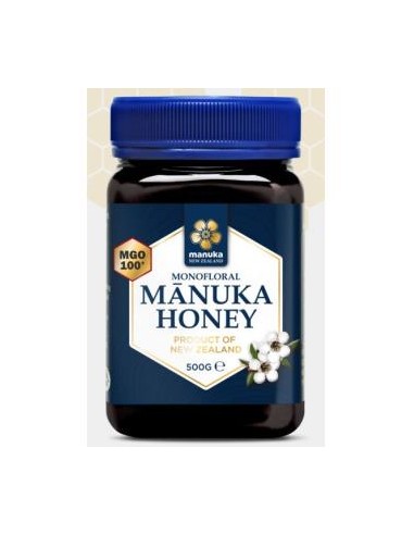 MIEL DE MANUKA RAW MGO 100+ monofloral 500gr. MANUKA NEW ZELAND