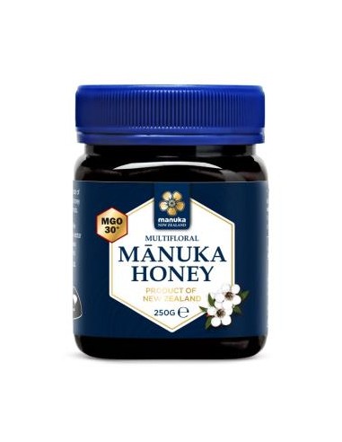 MIEL DE MANUKA RAW MGO 30+ multifloral 250gr. MANUKA NEW ZELAND