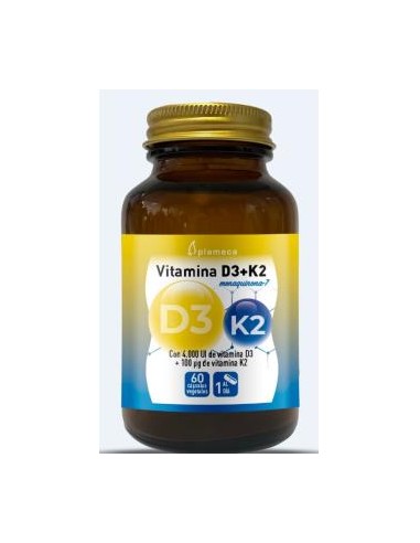 VITAMINA D3+K2 60cap. PLAMECA