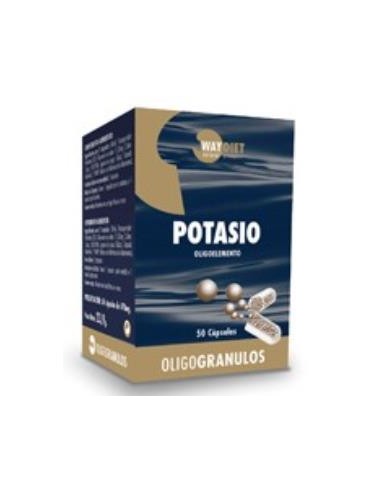 POTASIO oligogranulos 50caps. WAYDIET NATURAL PRODUCTS