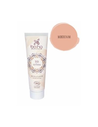 BB CREAM 04 Medium hidratante 30ml. BIO VEGAN BOHO GREEN MAKE UP