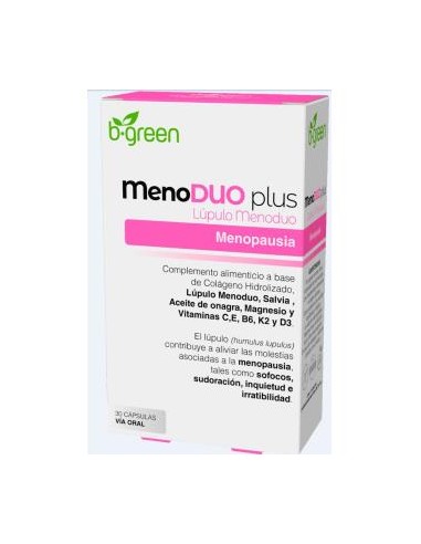 MENODUO PLUS 30cap. B.GREEN (LAB. LEBUDIT)