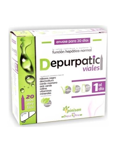 DEPURPATIC unicadose 20viales PINISAN