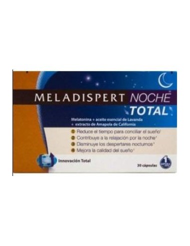 MELADISPERT noche total 30cap.