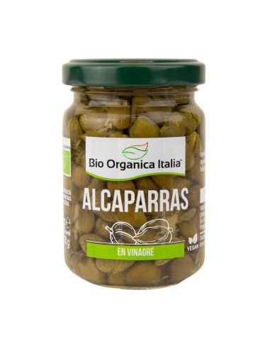 ALCAPARRAS en vinagre 140gr. BIO BIO ORGANICA ITALIA