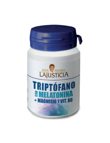 TRIPTOFANO con MELATONINA+MG+vit. B6 60comp. ANA MARIA LAJUSTICIA