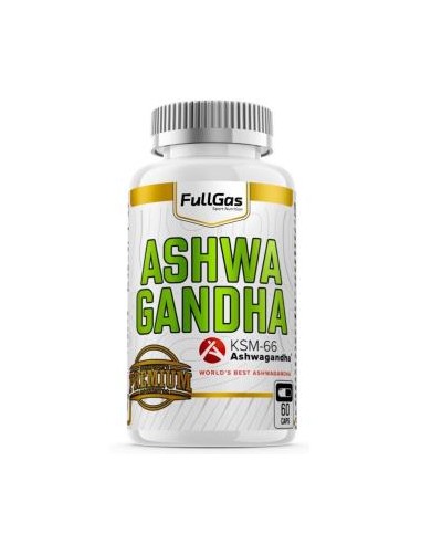 ASHWAGANDHA KSM-66 60cap. FULLGAS