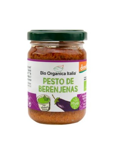 PESTO DE BERENJENAS 140gr. DEMETER VEGAN BIO ORGANICA ITALIA