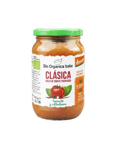 SALSA DE TOMATE CLASICA 325ml. DEMETER BIO ORGANICA ITALIA