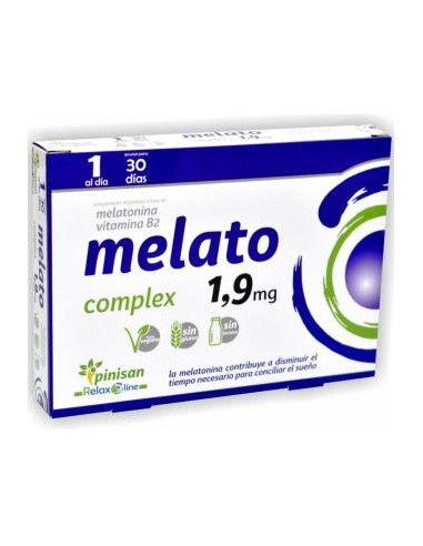 RELAX LINE MELATO 1,9MG. 30cap. PINISAN