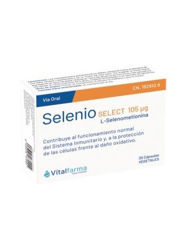 SELENIO SELEC 30cap. VITALFARMA