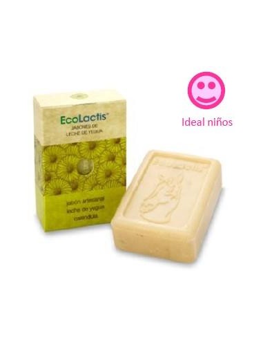 JABON ECO 10% leche de yegua y calendula 100gr. ECOLACTIS