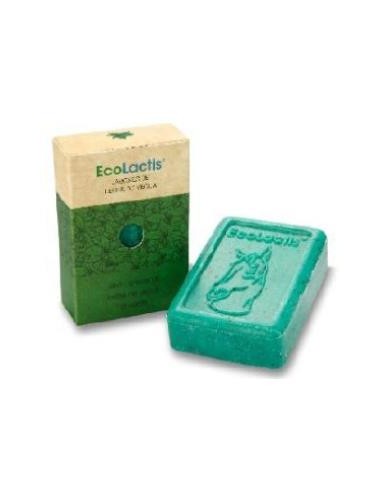 JABON ECO 10% leche de yegua y te verde 100gr. ECOLACTIS