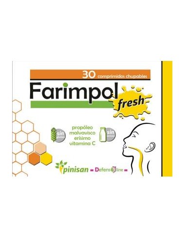 FARIMPOL fresh 30comp para chupar PINISAN