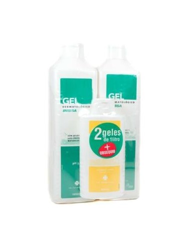 INIBSA PACK 2 geles + champu 200ml.