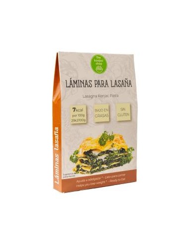 LAMINAS PARA LASAÑA DE KONJAC 200gr. SG VEGAN S/A THE KONJAC SHOP