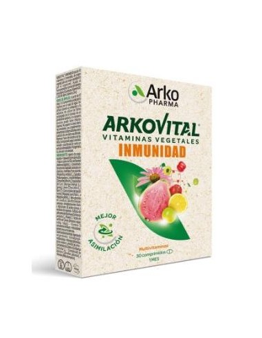 ARKOVITAL pura energia inmunoplus 30comp. ARKOPHARMA