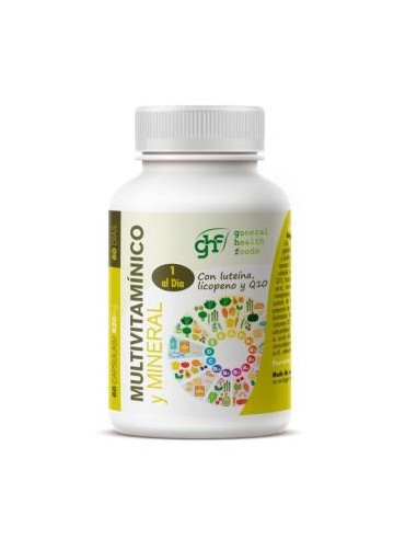 MULTIVITAMINICO MINERAL 820mg 60cap. GHF