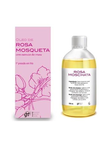 ACEITE ROSA MOSQUETA + esencia rosas 250ml. GHF