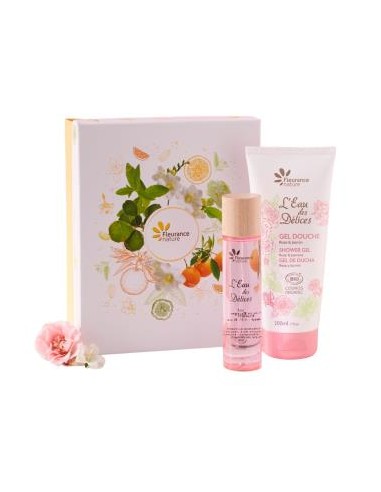 COFRE ROSA Y JAZMIN perfume+gel ducha FLEURANCE NATURE