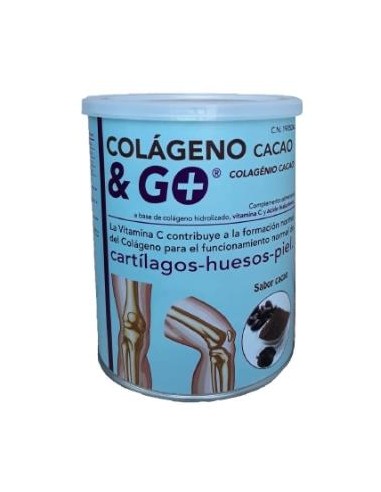 COLAGENO HIDROLIZADO cacao 360gr. PHARMA & GO