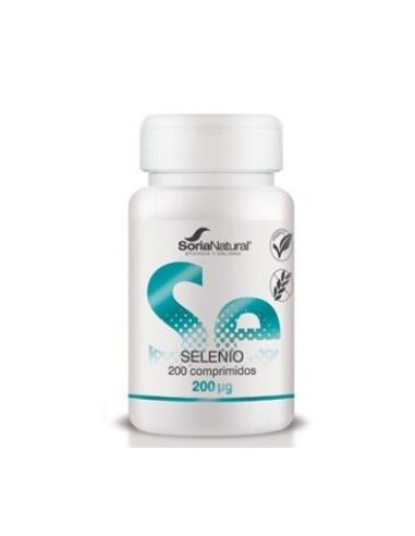 SELENIO liberacion sostenida 250mg 200comp. SORIA NATURAL